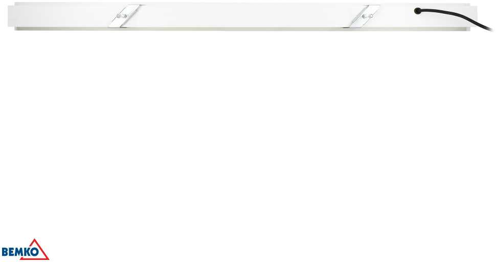 30W LED linijinis įleidžiamas šviestuvas QUALER, baltas, 4000K, SPEC