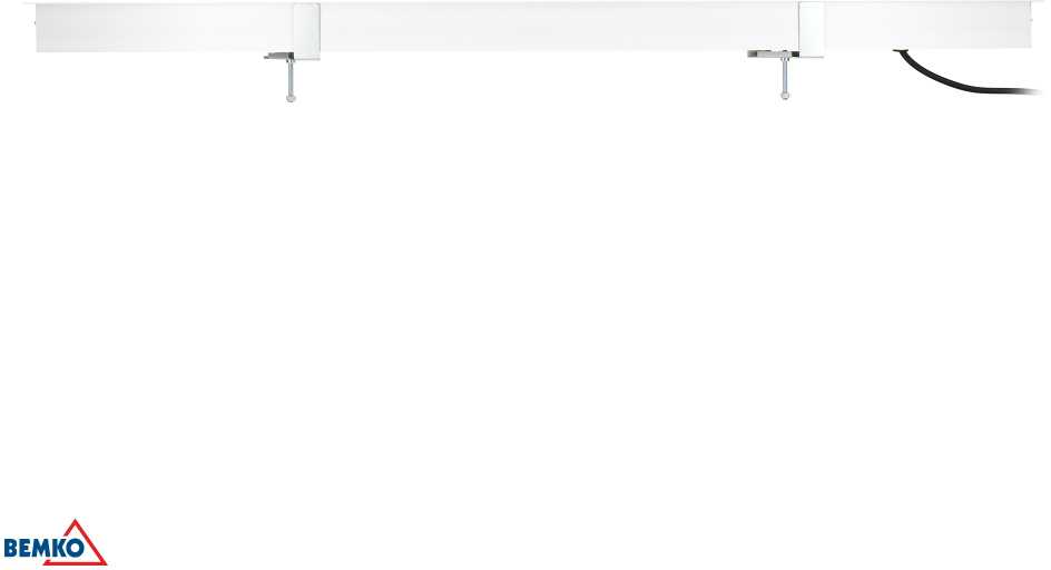 30W LED linijinis įleidžiamas šviestuvas QUALER, baltas, 4000K, SPEC