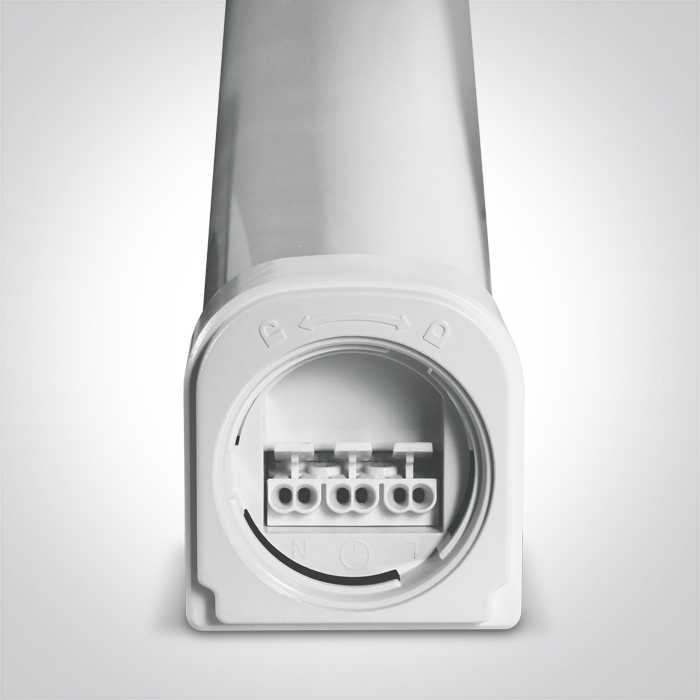 30W LED linijinis pramoninis šviestuvas, baltas, 3000/4000/6000K, IP66, 38130LB/V