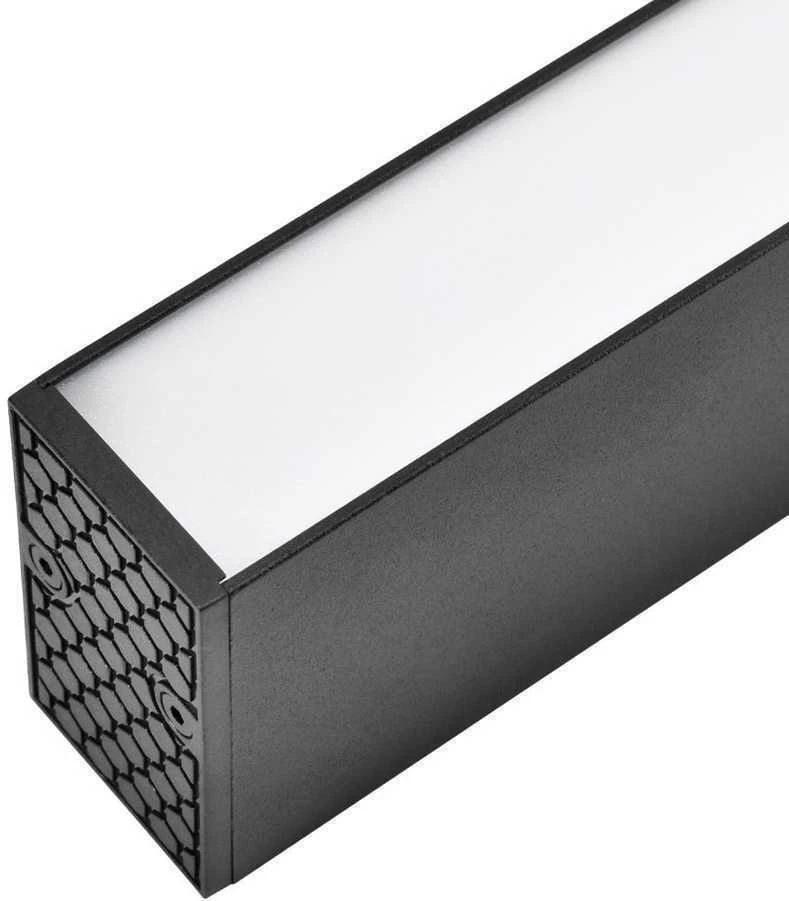 Pakabinamas šviestuvas Bemko 30W LED linijinis šviestuvas LORIEN, 120cm, juodas, 4000K