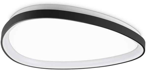 30W LED lubinis šviestuvas GEMINI, juodas, 2700K, 341477