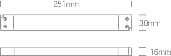 30W LED maitinimo šaltinis, 89030VL