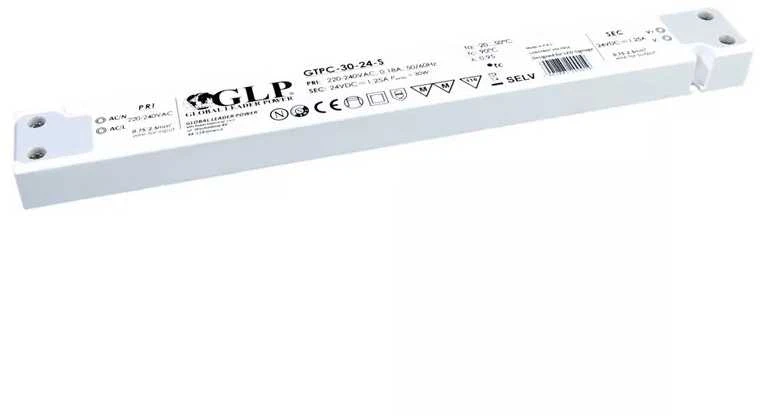 Mpl Power 30W LED Maitinimo šaltinis GTPC SLIM, 24V, IP20