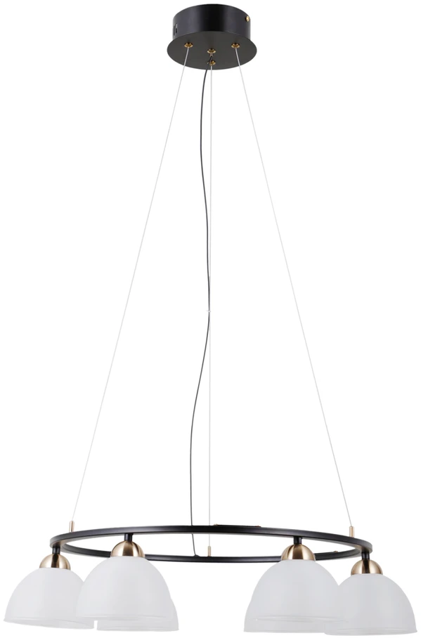 30W LED pakabinamas šviestuvas MONTIELA, juodos/aukso/baltos sp., 3000K