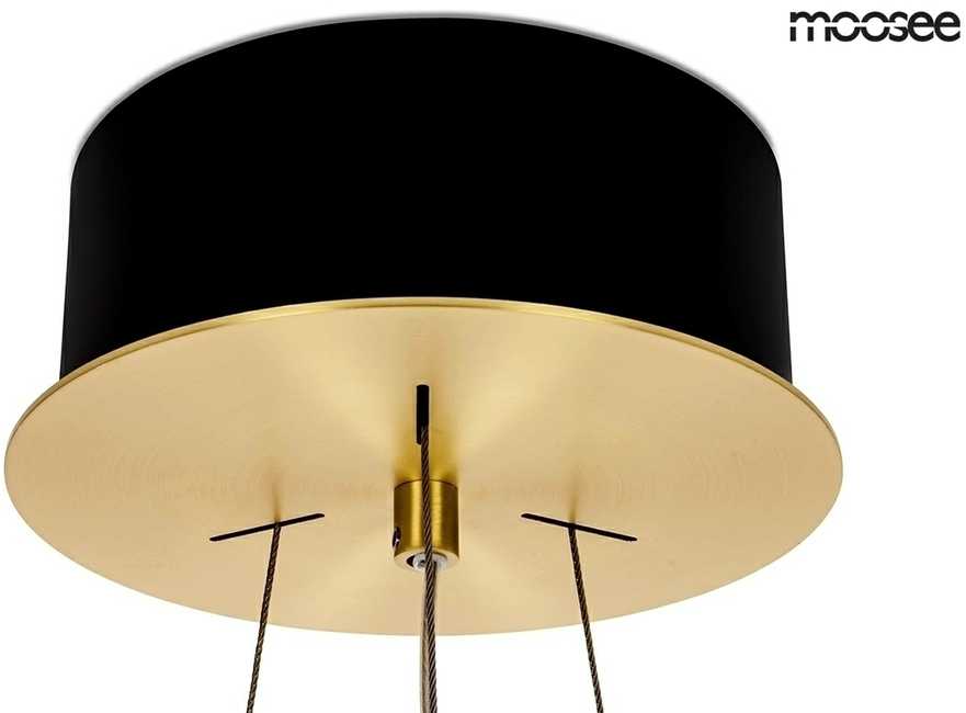 30W LED pakabinamas šviestuvas SATURNUS, aukso sp., 3000K