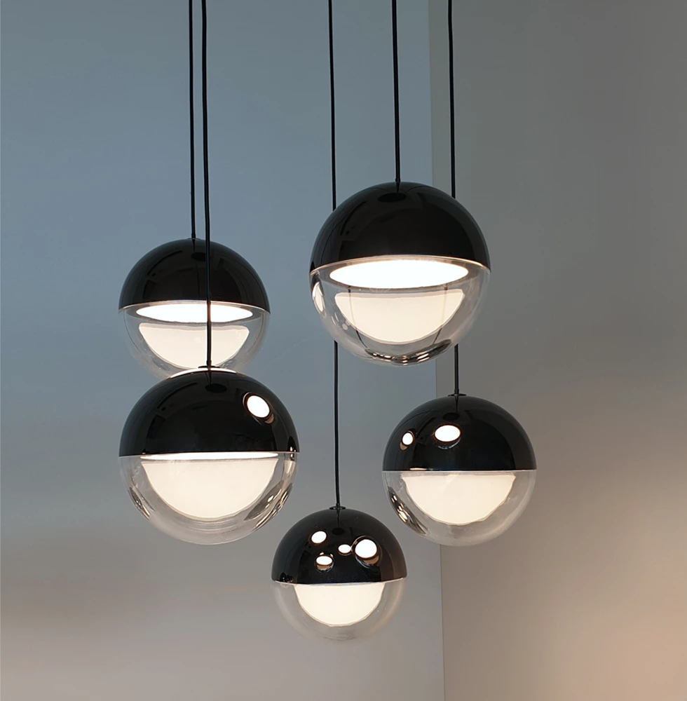 30W LED pakabinamas šviestuvas ZIREA, tamsaus chromo sp., 3000K, 4329900