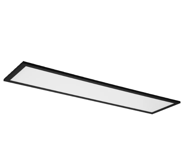 30W LED paviršinė panelė SMART+, juodu korpusu, 3000-6500K, dimeriuojama