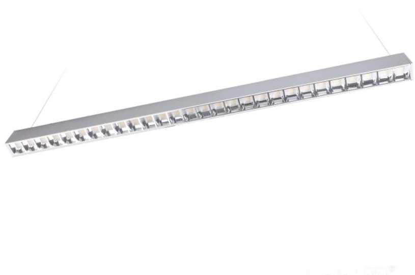Pakabinamas šviestuvas 30W LED paviršinis/pakabinamas linijinis šviestuvas KOLINE K2 PROFESSIONAL, baltas, 3000/4000/6500K, UGR19