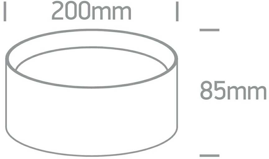 30W LED paviršinis šviestuvas, baltas, 3000/4000/5000K, IP44, 12130D/W/V