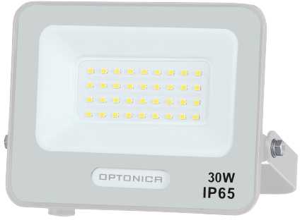 30W LED prožektorius, baltas, 3000K
