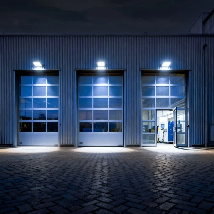 30W LED prožektorius, baltu korpusu, 4000K