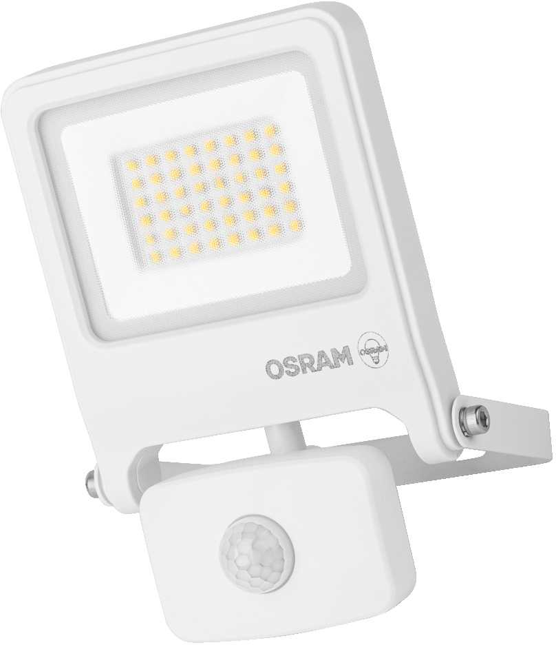 30W LED prožektorius ENDURA, baltas, 3000K, su judesio davikliu, IP44