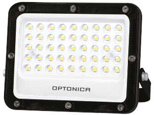 30W LED prožektorius, juodas, 4000K
