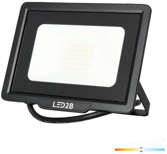 30W LED prožektorius MH, juodas, 4000K