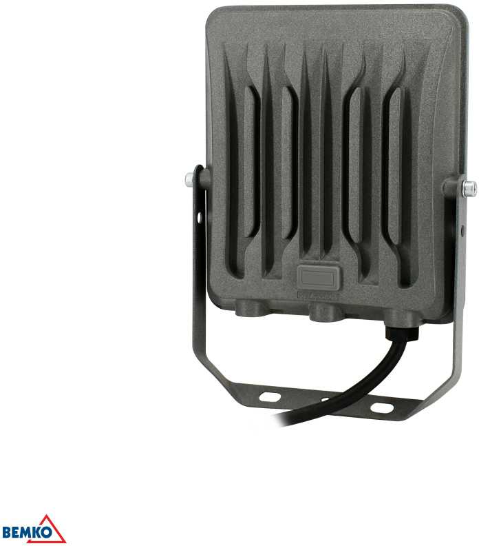 Kafler 30W LED prožektorius PRAJNA, pilkas, 3000/4000/6500K, IP65