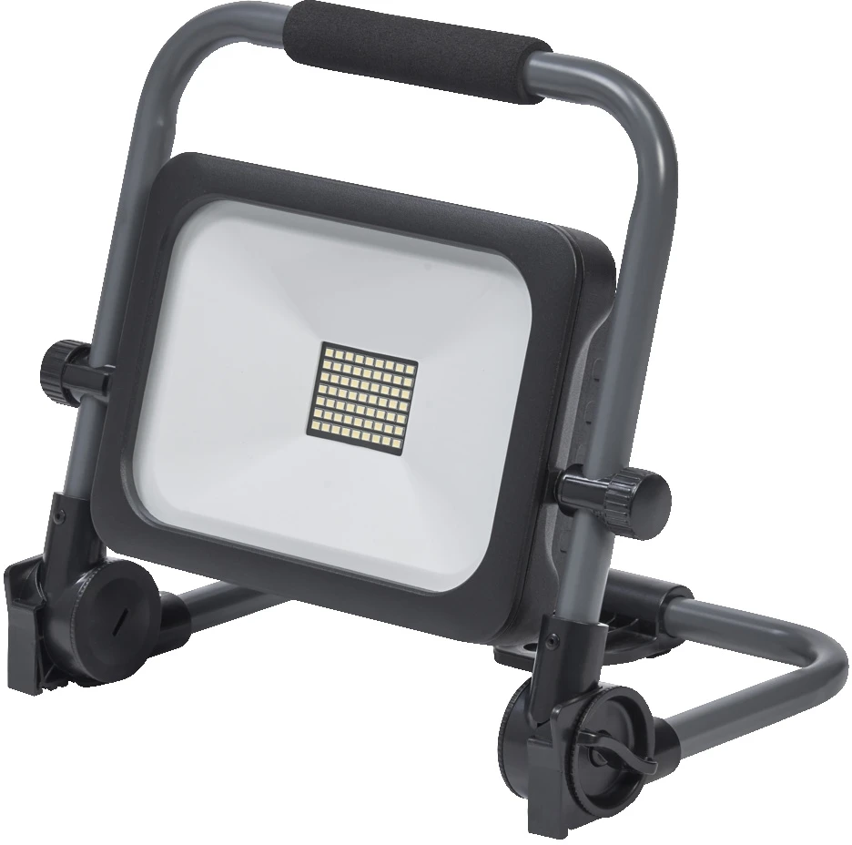 Ledvance 30W LED prožektorius su stovu WORKLIGHTS VALUE USB, juodos/pilkos sp., 6500K, dimeriuojamas, su baterija, IP54