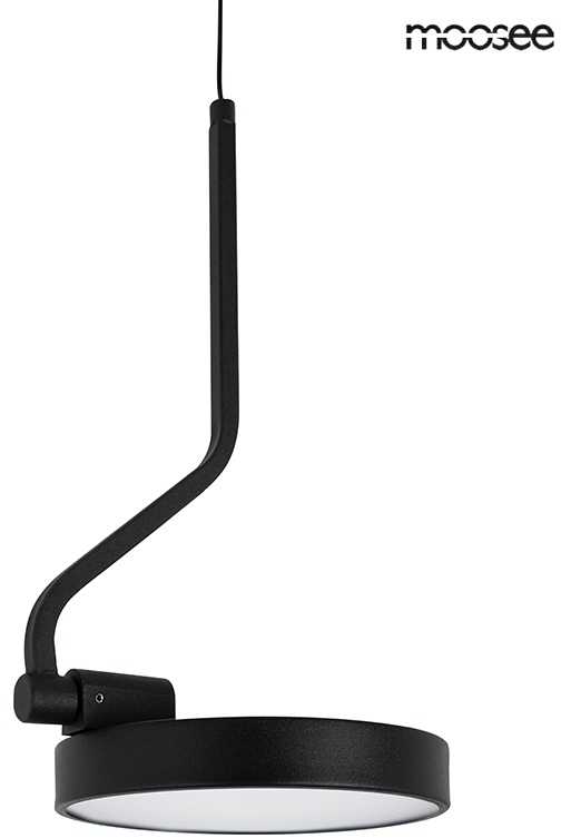 30W LED sieninis šviestuvas FLAT 3, juodas, 3000K