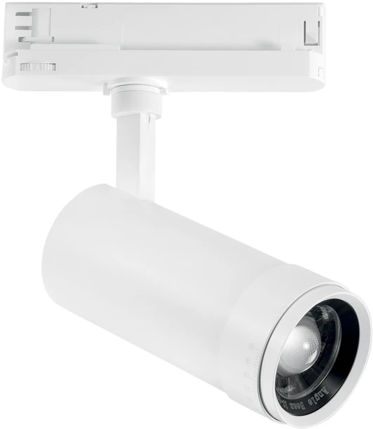 30W LED trifazis bėginis šviestuvas EXPLORER, baltas, 4000K