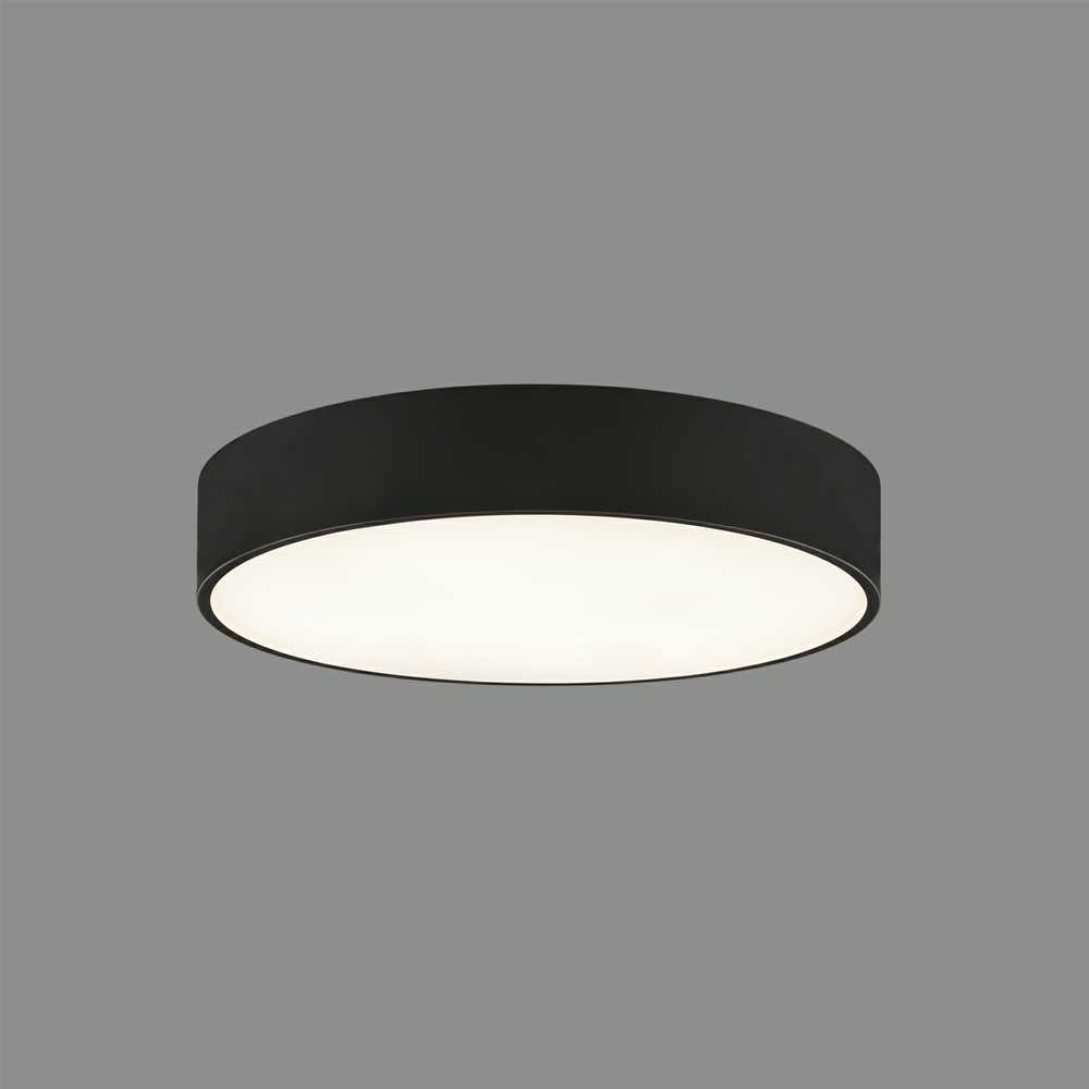 30W paviršinis/pakabinamas šviestuvas ISIA, juodas, 3000K, P345340PN
