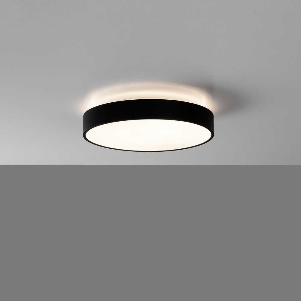 31,5W + 5W LED lubinis šviestuvas LISBOA, juodas, 3000/4000K, dimeriuojamas, P3851070NDT