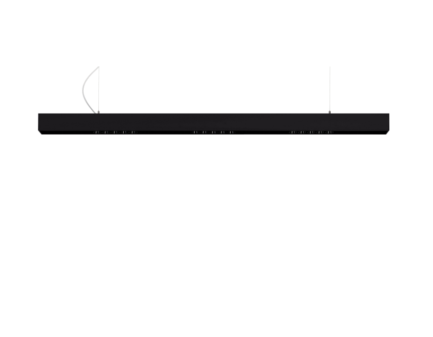31,5W LED pakabinamas šviestuvas Juodas FOSTER SUSPENSION, juodas, 4000K, 38°