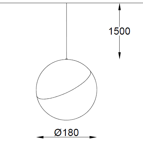 31W INSIGHT BALL šviestuvas į magnetines sistemas, dimeriuojamas, juodas