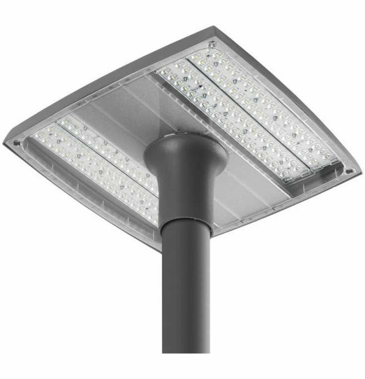 31W LED gatvės šviestuvas MITRA, pilkas, 4000K