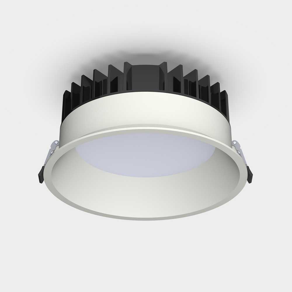 32,5W LED įleidžiamas šviestuvas TECH, baltas, 3000/4000K, dimeriuojamas, IP65, E3987270BDP