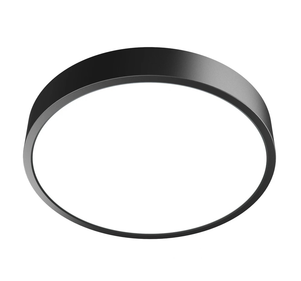 32W LED lubinis šviestuvas BOTTA, juodos/baltos sp., 2800/4000/6000K, IP44