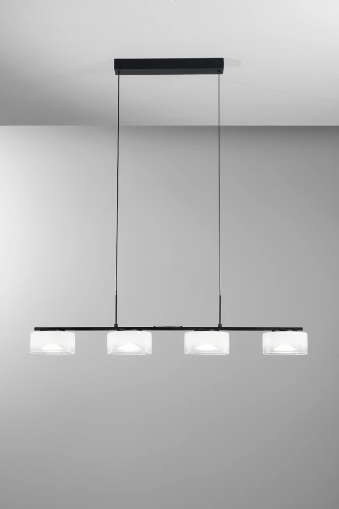 32W LED pakabinamas šviestuvas EMILY, baltas, CCT