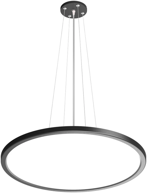 32W LED pakabinamas šviestuvas MANITO, juodos/baltos sp., 2800/4000/6000K, IP40