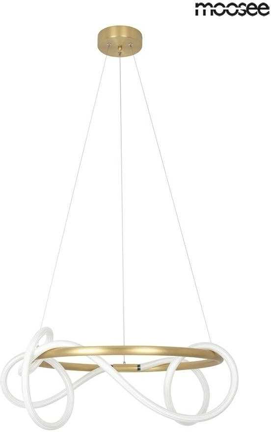 32W LED pakabinamas šviestuvas SERPIENTE 60, aukso sp., 3000K