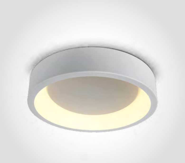 Lubinis šviestuvas 32W LED paviršinis šviestuvas, baltas, 2700/3000/4000K, 62132N/W/V