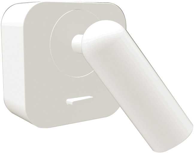 3,2W LED sieninis šviestuvas EMMA, baltas, 3000K, 4235000