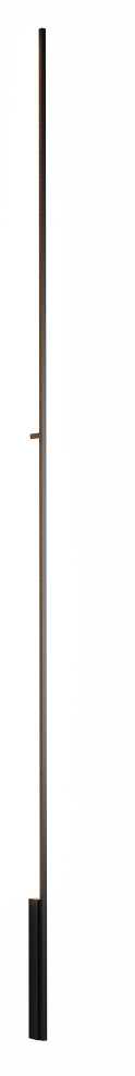 33,5W LED sieninis šviestuvas TWIG, matinės juodos sp., 2700K, dimeriuojamas, 01-4264