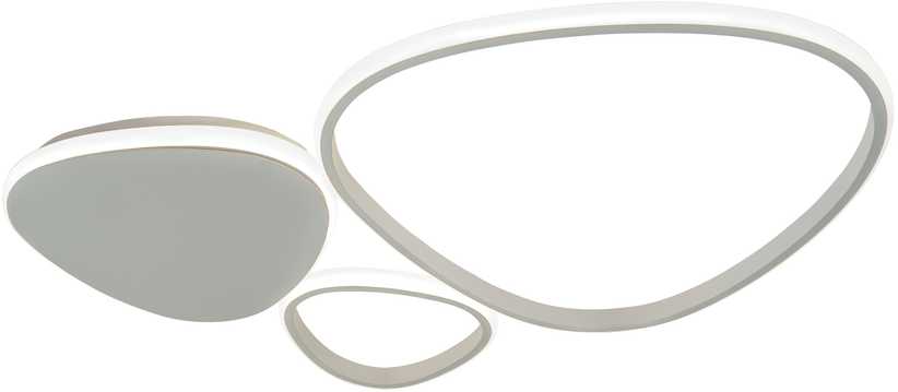 33W LED paviršinis lubinis šviestuvas HELIX, sidabro sp., 3000K, 4301600