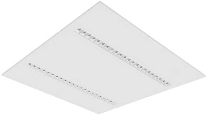 33W paviršinė/įleidžiama panelė IndiviLED ZIGBEE, balta, 4000K, 60x60cm