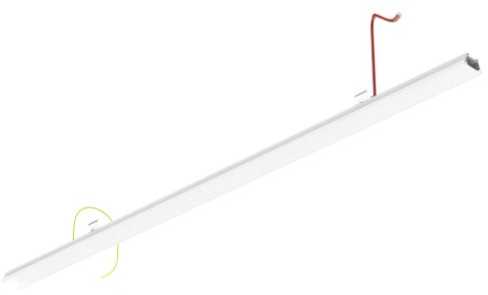 19/24/29/34W LED šviestuvas - modulis į linijinę sistemą OFFICE LINEAR, 3000/4000K, 100°, opalinis dangtelis