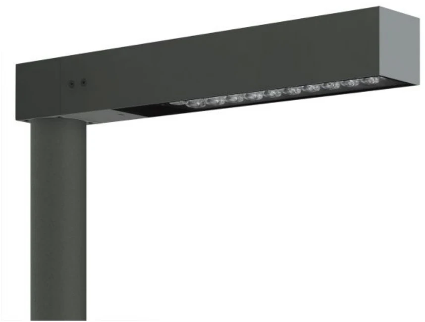 35W LED gatvės šviestuvas FLAG 430 POST, antracito sp., 4000K, 95°
