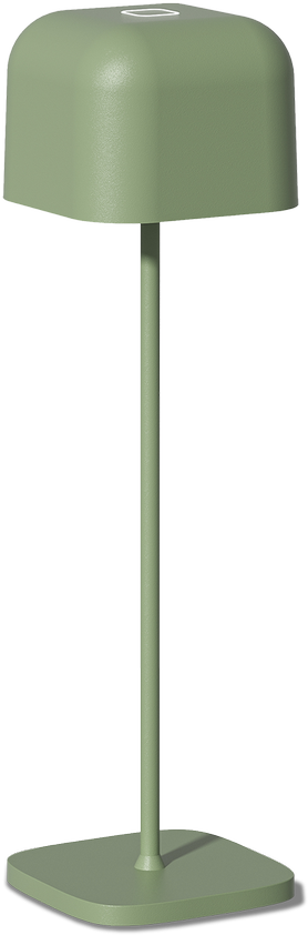 3,5W LED įkraunamas stalo šviestuvas STROLL, žalias, 2200/2700K, IP65, dimeriuojamas, S8218031VE