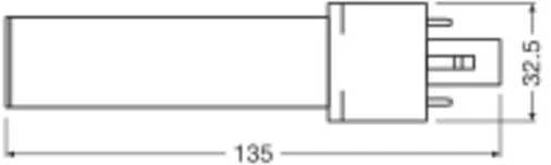 Osram 3,5W LED lemputė DULUX, G23, baltos matinės sp., 3000K