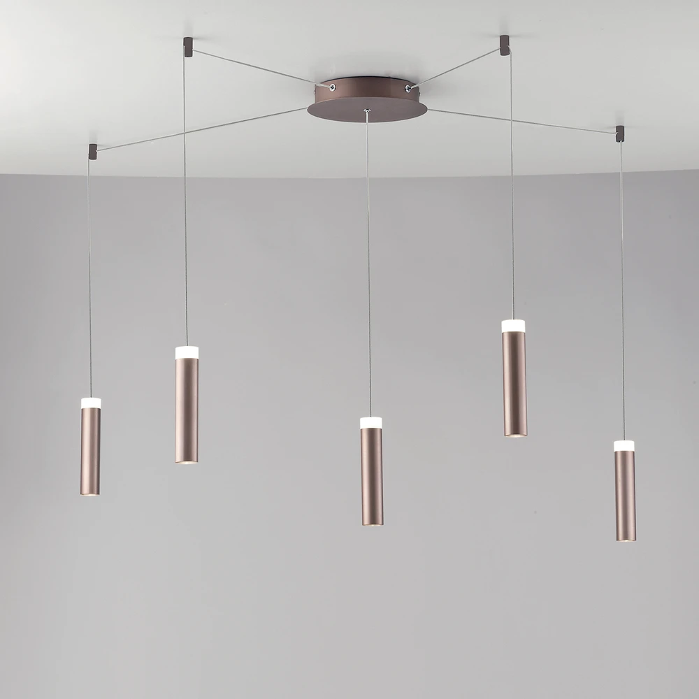 35W LED lubinis šviestuvas CANDLE, bronzos sp.