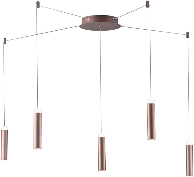 35W LED lubinis šviestuvas CANDLE, bronzos sp.