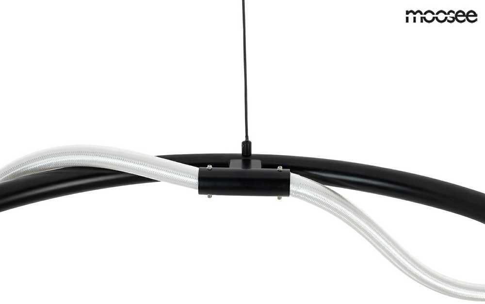 35W LED pakabinamas šviestuvas SERPIENTE 60, juodas, 3000K