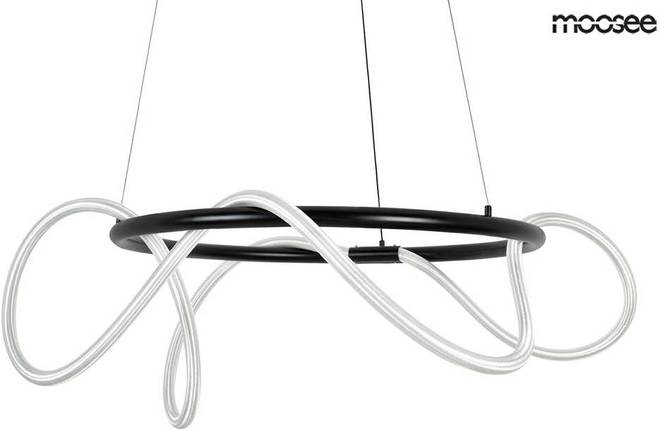 35W LED pakabinamas šviestuvas SERPIENTE 60, juodas, 3000K