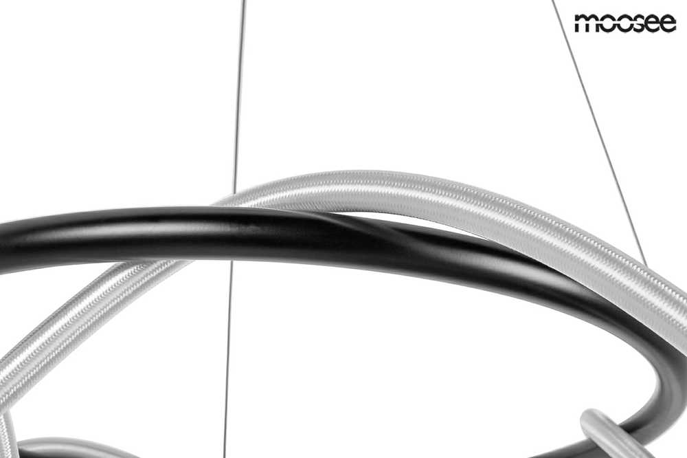 35W LED pakabinamas šviestuvas SERPIENTE 60, juodas, 3000K