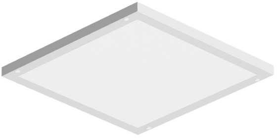 35W LED paviršinė panelė PL INT SF, balta, 60x60cm, 4000K, UGR19