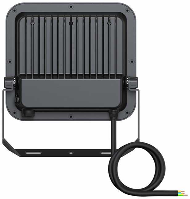 Ledvance 36/50W LED prožektorius FL AREA V, juodas, 4000K, IP66, 48°x85°