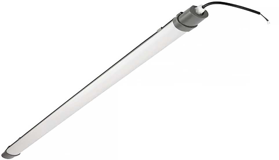 36W LED linijinis šviestuvas MIVRO, juodas, 4000K, IP65