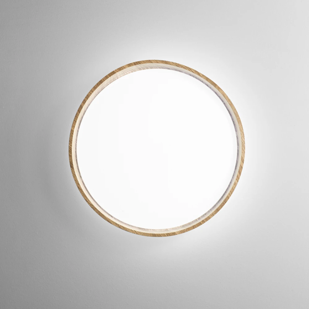 36W LED lubinis šviestuvas MADERA, medžio sp., CCT